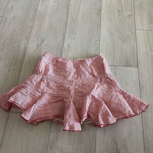 Twinkle by wenlan women striped skirt size 8